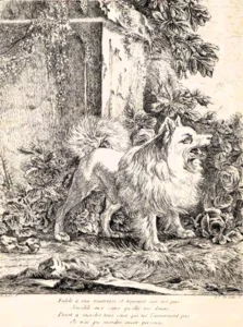 Gravur von Ange Laurent Lalive de Jully, Marquis de Remóville (1725 - 1779)