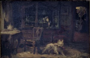 A visit from the postman, 1921
Gemälde von Auguste Corkole (1822 - 1875)
Museum Gent